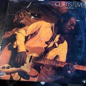 Curtis Live Vinyl Record